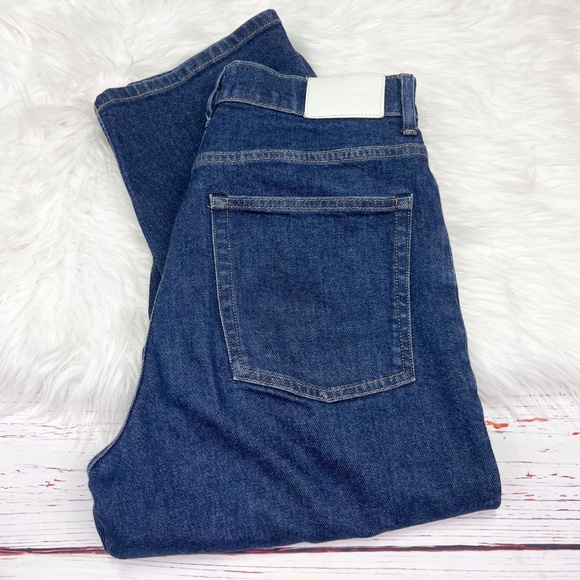 👖|•EVERLANE•| The Way High Jean Dark Wash Organic Cotten Jeans Size 30👖 - Picture 1 of 6